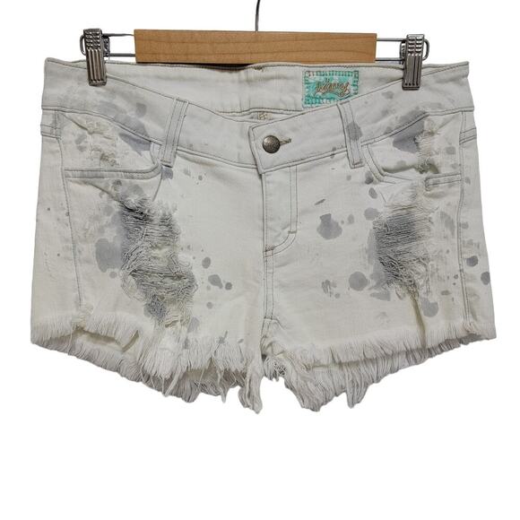 Sivy Destroyed Jean Shorts 32 - Picture 1 of 8